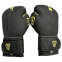 Боксерські рукавички FGT  чорно-зелені (матеріал: DX) 0