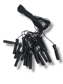 Скакалка черная  для взрослых