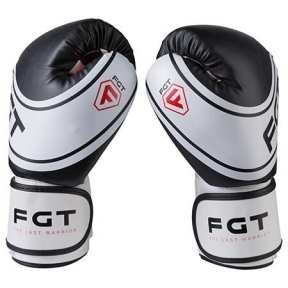 Боксерські рукавички FGT 2177, Flex,  чорно-білі