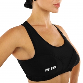 Захист грудей жіночий VELO, FISTRAGE  топ, чорний
