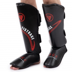 Защита голени и стопы для единоборств FISTRAGE VL-8496 S-XL цвета в ассортименте