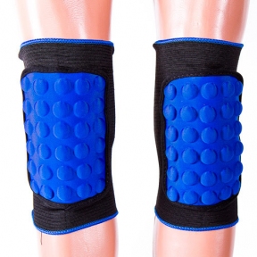 Наколенник эластичный Ronex RX-055, синий, размер M, L.