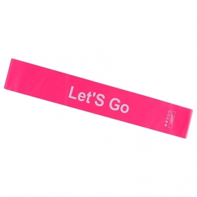 Стрічка опору, рожевий, 600х50х0, 5мм, Let'sGo. Зусилля: Light.