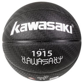 М'яч баскетбольний Kawasaki 1915, чорний .