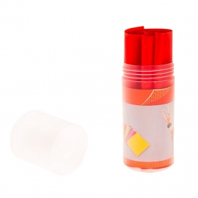 Стрічка еластична для фітнесу, йоги, E415-45, червоний.