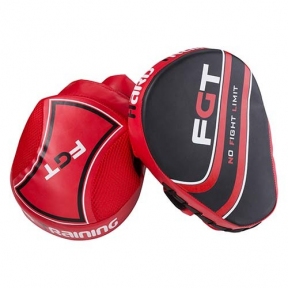 Лапа кобра CombatTraining, FGT, красно/черный, пара