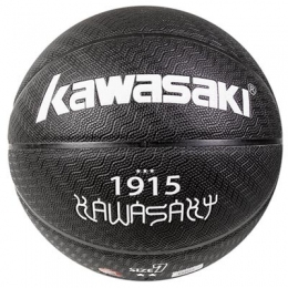 М'яч баскетбольний Kawasaki 1915, чорний .
