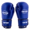 Боксерські рукавички TT, шкірозамінник, сині
